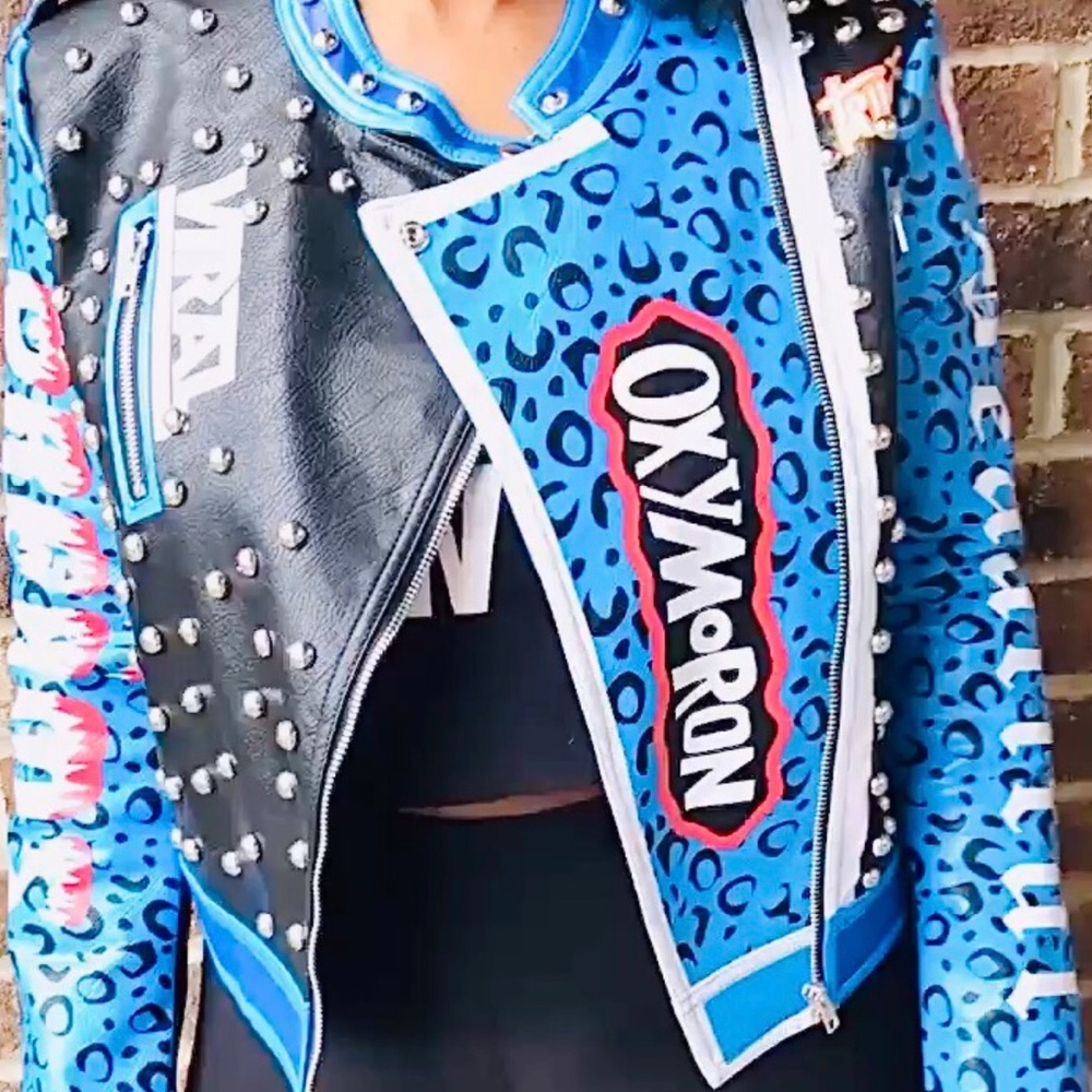 Moto Faux Leather Jacket